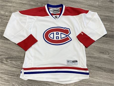 OFFICIAL LICENSED NHL MONTREAL CANADIANS REEBOK JERSEY