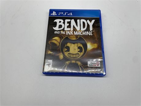 NEW BENDY & THE INK MACHINE PS4