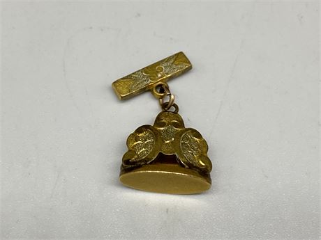 VICTORIAN 1880s WATCH FOB