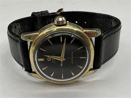 AUTHENTIC 1960s OMEGA SEAMASTER MENS AUTOMATIC WATCH - WORKS