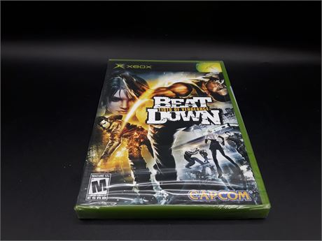 SEALED - BEAT DOWN FISTS OF VENGEANCE - XBOX