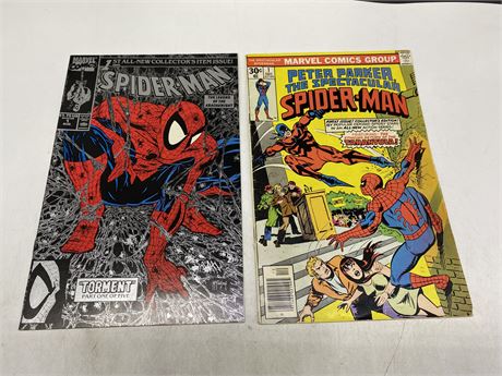 SPIDER-MAN TORMENT PART ONE COLLECTORS ISSUE & SPECTACULAR SPIDER-MAN #1