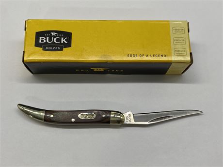 NEW BUCK POCKET KNIFE (5”)