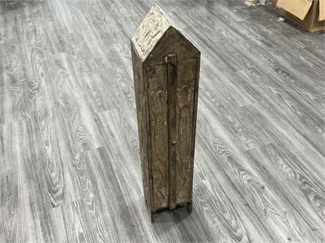 STANDING WOOD CABINET (37” tall)