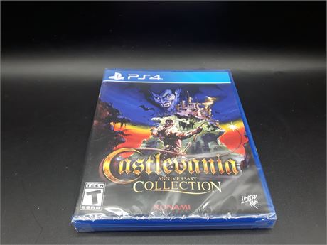 SEALED - CASTLEVANIA ANNIVERSARY COLLECTION - PS4