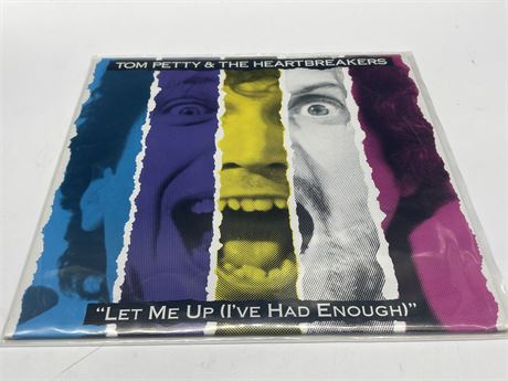 TOM PETTY & THE HEARTBREAKERS - LET ME UP - NEAR MINT (NM)