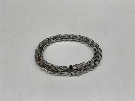 STERLING DOUBLE LINK BRACELET (made in Canada)