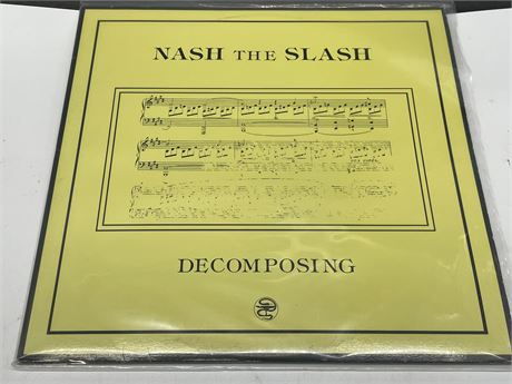 1981 PRESS NASH THE SLASH - DECOMPOSING - (VG+)