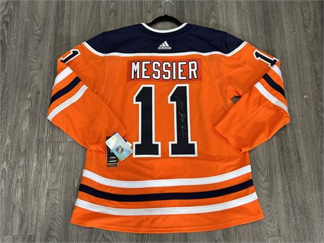 SIGNED MARK MESSIER EDMONTON OILERS JERSEY NEW W/TAGS