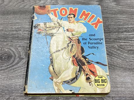 1937 TOM MIX COWBOY BOOK