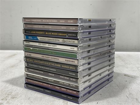 13 CCR AND JOHN FOGERTY CDS - EXCELLENT COND.