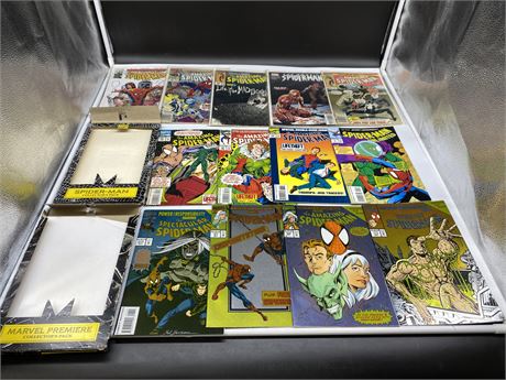 13 SPIDER-MAN COMICS (Includes 2 collectors pack)