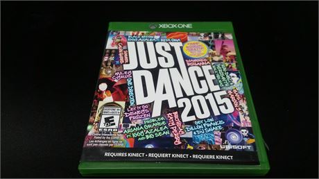 EXCELLENT CONDITION - CIB - JUST DANCE 2015 - XBOX ONE
