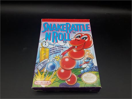 SHAKE RATTLE 'N ROLL - VERY GOOD CONDITION - NINTENDO
