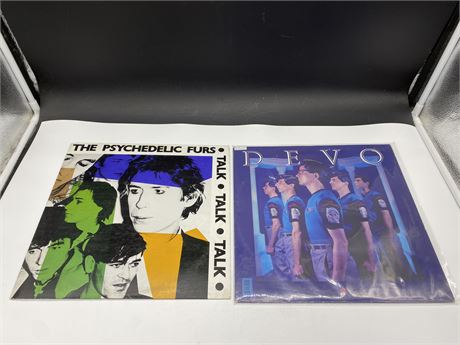 2 MISC. RECORDS - DEVON+ THE PSYCHEDELIC FURS - VG (slightly scratched)