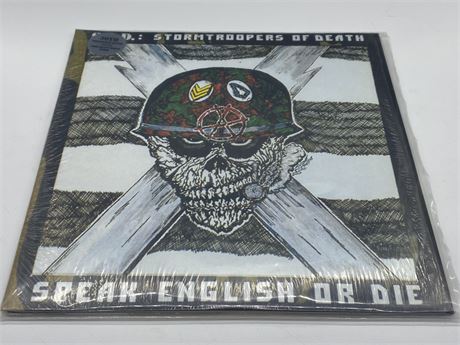 S.O.D STORM TROOPERS OF DEATH - SPEAK ENGLISH OR DIE - MINT (M)