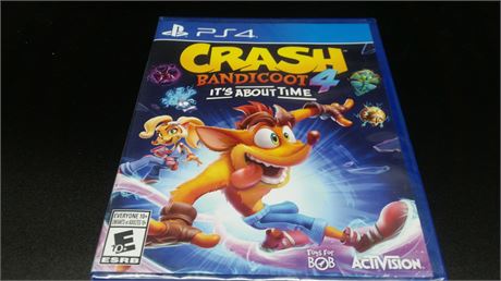 BRAND NEW - CRASH BANDICOOT 4 ITS ABOUT TIME (PS4)