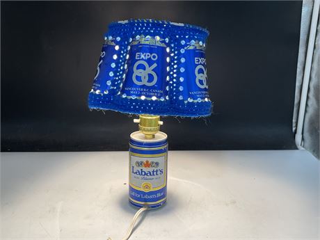 EXPO 86 TABLE LAMP (12”)