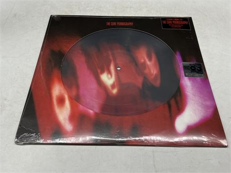 SEALED - THE CURE PORNOGRAPHY PICTURE DISC