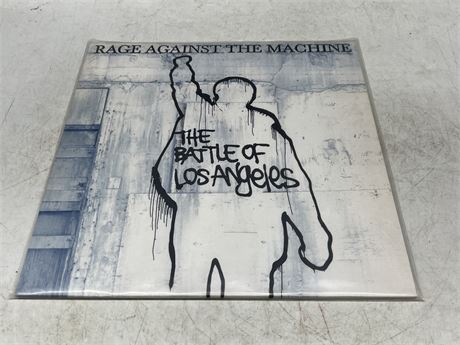 RAGE AGAINST THE MACHINE - THE BATTLE OF LOS ANGELES - VG+