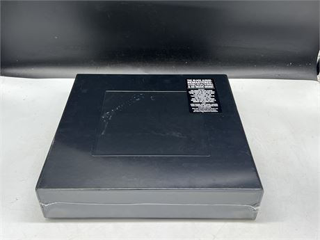 SEALED - METALLICA THE BLACK ALBUM REMASTERED BOX SET - 6LPS / 6DVDS / 14CDS