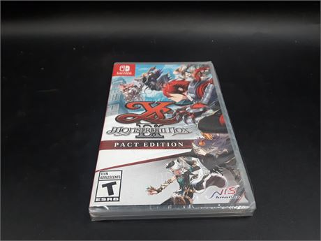 SEALED - Y'S IX MONSTROM NOX - PACT EDITION - SWITCH