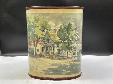 VINTAGE WEIBRO CHICAGO TRASH CAN (11”x13”)
