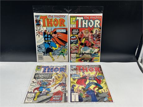 THE MIGHTY THOR #365 #384 #389 #391