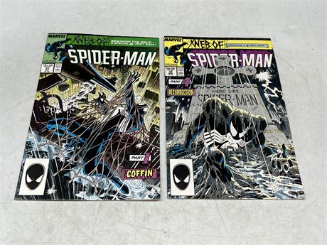WEB OF SPIDER-MAN #31 & #32
