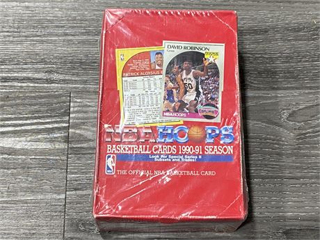 NBA HOOPS 1990-1991 BASKETBALL CARDS (NEW UNOPENED)