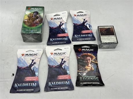 LOT OF SEALED MAGIC CARDS