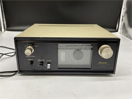 SANSUI TU-555 SOLID STATE STEREO TUNER
