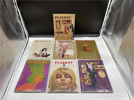 7 ISSUES PLAYBOY SPECIAL EDITIONS 1964-69