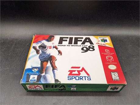 FIFA 98 - CIB - VERY GOOD CONDITION - N64