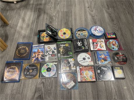 LARGE LOT OF VIDEO GAMES