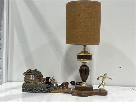 2 MCM TABLE LAMPS