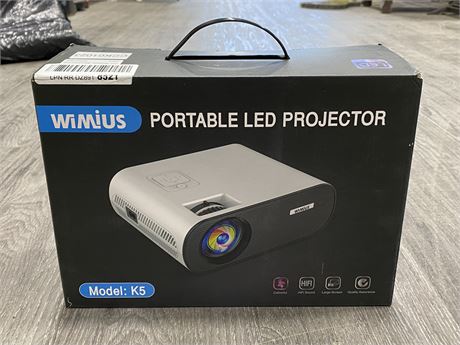 NEW WIMIUS PORTABLE LED PROJECTOR