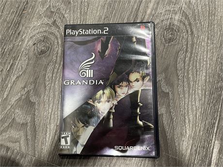 GRANDIA III PS2