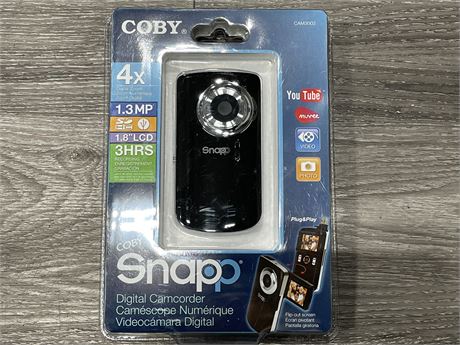 NEW COBY DIGITAL CAMCORDER