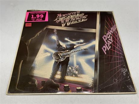 SEALED - APRIL WINE - POWER PLAY (Small cut in cover)