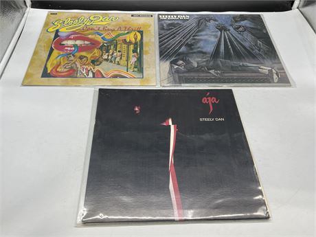 3 STEELY DAN RECORDS - EXCELLENT (E)
