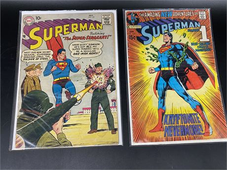 SUPERMAN #122 & #233