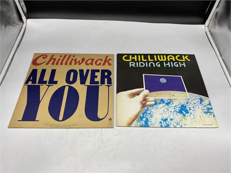 2 CHILLIWACK RECORDS - EXCELLENT (E)