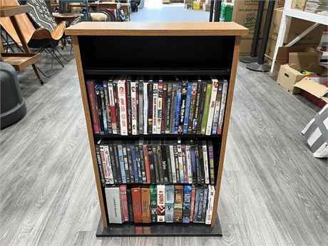 19”x7” DVDS IN STAND
