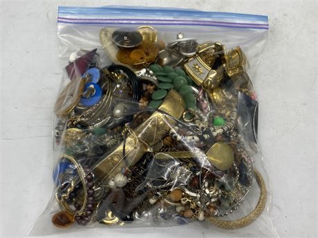 Urban Auctions - LARGE BAG OF COSTUME JEWELRY