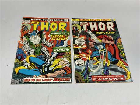 THE MIGHTY THOR #217 & #218