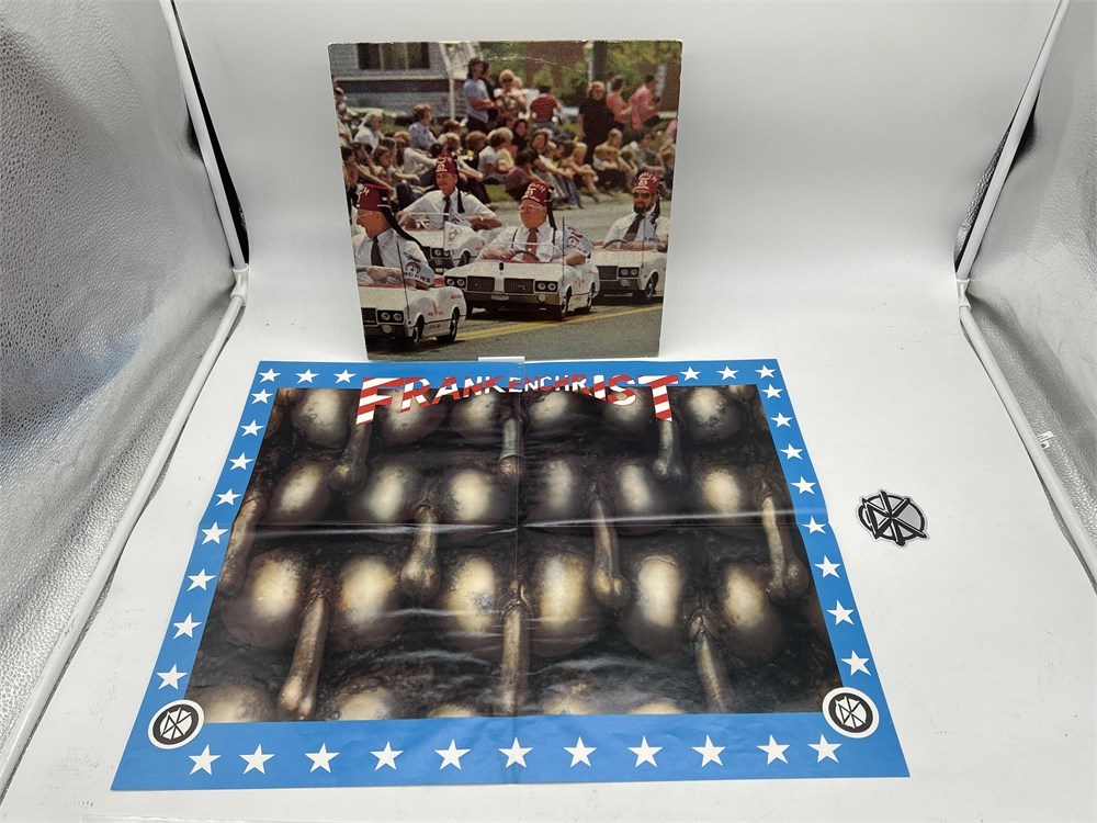 Urban Auctions - DEAD KENNEDYS - FRANKENCHRIST - W/ RARE POSTER - VG+