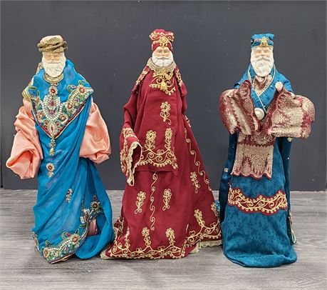 3 WISE MEN (24"tall)