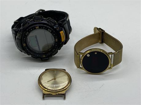 USED WATCHES - NEED BATTERIES OR REPAIRS