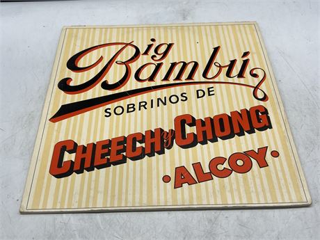CHEECH & CHONG - BIG BAMBU (No rolling papers) - EXCELLENT (E)